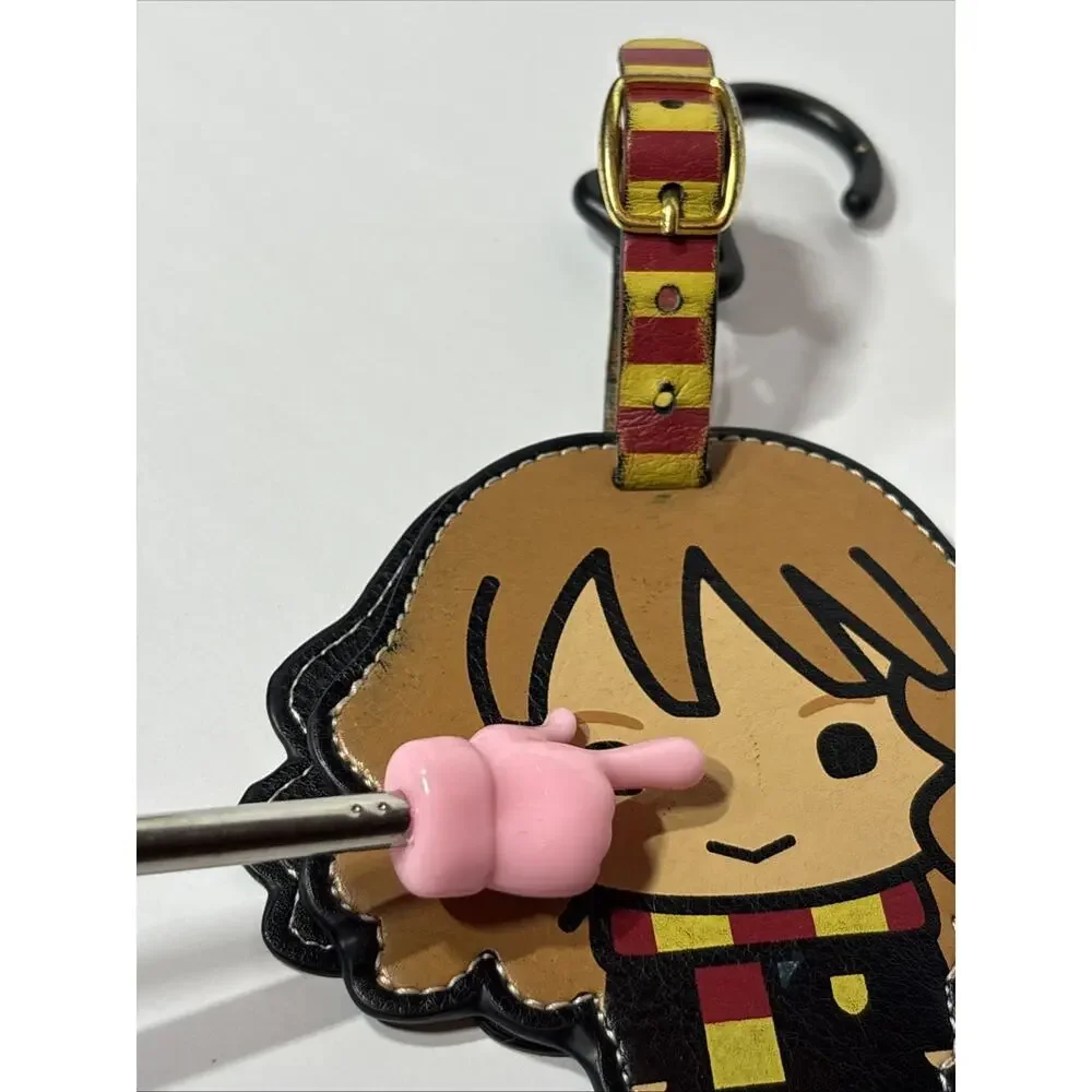Harry Potter Hermione Granger Luggage Bag Tag Chibi Wizarding World Gryffindor